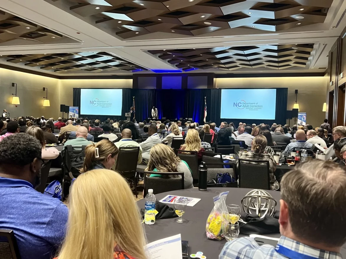 The N.C. Department of Adult Correction hosted the 2024 Rehabilitation and Reentry Conference in Raleigh on April 22-24. Attendees included prison wardens, probation and parole officers, judicial district managers, state agency workers, nonprofit leaders and justice-involved people.